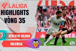 Athletic Bilbao vs Valencia 0-1: Hugo Duro hỏng penalty, Luis Rioja kiến tạo, Umar Sadiq ghi bàn duy nhất, Bilbao vào tốp 9 La Lga