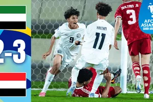 U17 UAE vs U17 Yemen 2-3: Yousuf Ali, Awadh Al Meri lập công, Al Maghdi, Basheer, Mohammed Sadeq ngoan cường giành chiến thắng