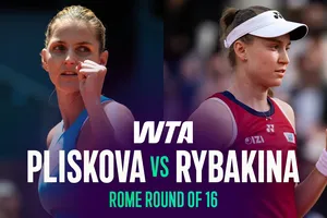 Elena Rybakina vs Karolina Pliskova 6-0, 6-2: Thắng dễ dàng Pliskova sau 59 phút, Rybakina so tài Elina Svitolina ở tứ kết Rome Open 2026