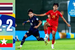 U17 Thái Lan vs U17 Myanmar 2-2: Min Sai Myat xuất thần cú đúp, Sutthiphapra, Gabert ngược dòng cứu thua, Thái Lan, Myanmar cùng rời giải