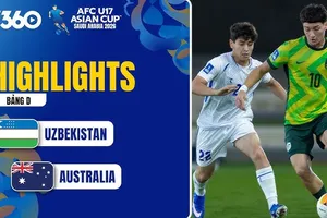 U17 Uzbekistan vs U17 Australia 2-0: Murodov, Ravshanbekov lần lượt tỏa sáng, Uzbekistan dẫn đầu, Australia xếp nhì bảng D
