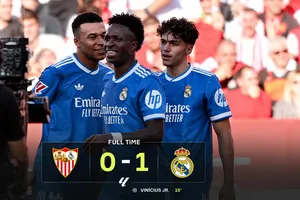 Sevilla vs Real Madrid 0-1: Kylian Mbappe kiến tạo, Vinicius ghi bàn duy nhất, Sevilla trụ hạng, Real về nhì, HLV Alvaro Arbeloa khả năng ông sẽ rời Real Madrid