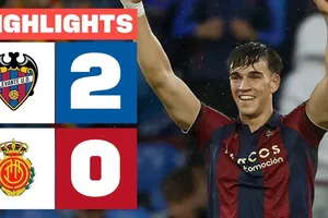 Levante vs Mallorca 2-0: Carlos Espi, Kervin Arriaga lập công, Roger Brugue bị thẻ đỏ, Mallorca rớt hạng, Levante trụ hạng La Liga