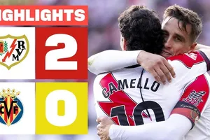 Rayo Vallecano vs Villarreal 2-0: Sergio Camello, Alexandre Zurawski lần lượt tỏa sáng, Villarreal xếp hạng 3, Rayo xếp hạng 8 La Liga