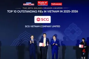 SCG được vinh danh tại giải thưởng Rồng Vàng 5 năm liên tiếp