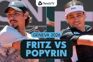 Taylor Fritz vs Alexei Popyrin 4-6, 4-6: Dễ dàng thắng Fritz, Popyrin giành vé đấu Casper Ruud ở vòng tứ kết Geneva Open 2026