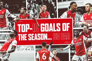 Các ngôi sao Eberechi Eze, Bukayo Saka, Martin Odegaard, Leandro Trossard,... giúp HLV Mikel Arteta đưa Arsenal vô địch sau 22 năm chờ đợi