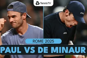 Alex De Minaur và Tommy Paul 6-2,3-6, 3-6: Ngược dòng hạ số 9 thế giới De Minaur, Paul gặp Ignacio Buse ở chung kết Hamburg Open 2026