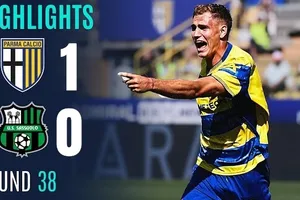 Parma vs Sassuolo 1-0: Pontus Almqvist kiến tạo, Mateo Pellegrino tỏa sáng, Sassuolo về thứ 11, Parma cán đích thứ 13 Serie A