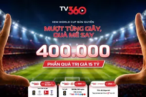  TV360 sẵn sàng cho World Cup và 400.000 phần quà trị giá 15 tỷ cho người hâm mộ