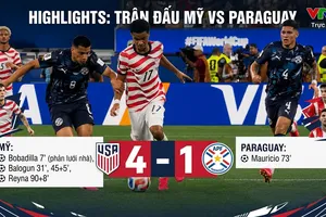 Mỹ vs Paraguay 4-1: Bobadilla sớm phản lưới nhà, Balogun tỏa sáng cú đúp, Reyna chốt hạ chiến thắng ngày xuất quân cho HLV Pochettino