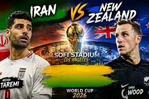 Iran vs New Zealand 2-2: Wood nhịp nhàng, Henry Just tỏa sáng cú đúp, Rezaeian, Mohebi ngược dòng chia điểm kịch tính