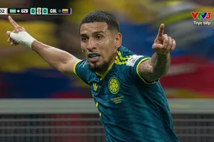 Luis Diaz kiến tạo đẹp mắt, Munoz đệm bóng cận thành hạ thủ môn Yusupov mở tỷ số cho Colombia