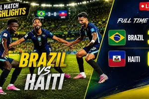 Brazil vs Haiti 3-0: Dàn sao Cunha ghi cú đúp, Vinicius tỏa sáng, "Vũ công Samba" mở tiệc chiến thắng, tạm dẫn đầu bảng C