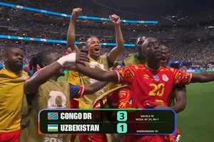 CHDC Congo vs Uzbekistan 3-1: Wissa, Mayele tỏa sáng, CHDC Congo đứng đầu đội thứ 3 có thành tích xuất sắc nhất, giành vé vòng 1/16 World Cup