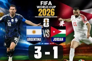 Jordan vs Argentina 1-3: Lo Celso, Lautaro Martinez, Messi lần lượt tỏa sáng, Argentina nhất bảng, giành vé vào vòng 1/16 World Cup 2026
