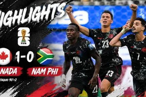 Nam Phi vs Canada 0-1: Eustaquio chớp thời cơ hạ thủ môn Williams, thầy trò HLV Jesse Marsch giành vé đầu tiên vòng 1/8 World Cup 2026