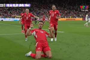 Sai lầm hàng thủ Algeria, Ndoye chớp ngay thời cơ tung cú dứt điểm hiểm hóc nhân đôi cách biệt cho Thụy Sĩ