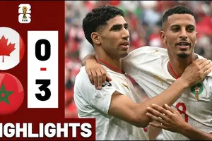 Canada vs Morocco 0-3: Ounahi xuất thần cú đúp, Rahimi chốt hạ giấc mơ chủ nhà, HLV Mohamed Ouahbi hiên ngang bước vào tứ kết World Cup