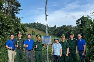 Nhựa Bình Minh dẫn nước sạch cho cán bộ chiến sĩ, người dân nơi biên giới và miền núi Việt Nam