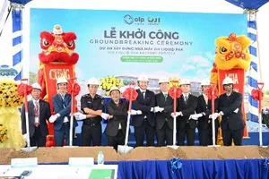 OJI Group khởi công nhà máy bao bì hộp giấy tiệt trùng 110 triệu USD tại Việt Nam