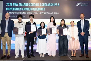Thêm 18 học sinh Việt Nam nhận học bổng chính phủ theo học trung học và đại học tại New Zealand