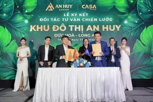 Lễ ký kết đối tác tư vấn chiến lược cho dự án khu đô thị An Huy