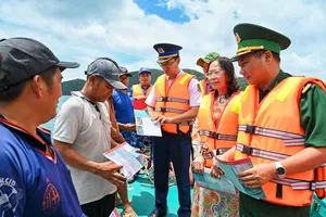 Vùng Cảnh sát biển 3 hoàn thành khảo sát, nắm tình hình các vùng biển, đảo ven bờ