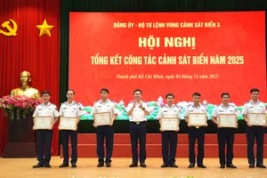 Vùng Cảnh sát biển 3: Hoàn thành toàn diện nhiệm vụ năm 2025