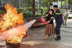 Thực hành chữa cháy