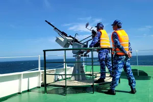 Vùng Cảnh sát biển 3 duy trì nghiêm trạng thái sẵn sàng chiến đấu cao điểm