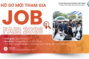 Ngày hội việc làm 2026 tại phường Tam Thắng