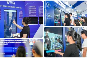 Nhiều trải nghiệm ý nghĩa tại triển lãm “Tổ quốc bình yên”
