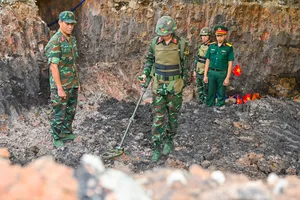 Mở rộng khu vực tìm kiếm hài cốt liệt sĩ ở Công viên Lê Thị Riêng