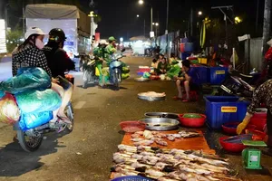 Bán hàng tự phát quanh chợ đầu mối: Không để tồn tại dai dẳng