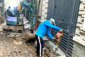 Đồng loạt sửa hẻm, nâng chất lượng sống