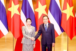 Chủ tịch Quốc hội Trần Thanh Mẫn hội kiến Thủ tướng Thái Lan Paetongtarn Shinawatra