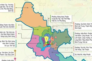 Thành phố Hồ Chí Minh: Hôm nay, vận hành thử nghiệm 102 phường, xã mới