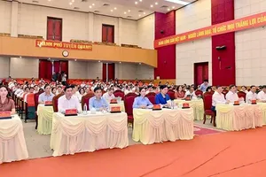 Các đại biểu tham dự hội nghị