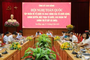 Bế mạc Hội nghị tập huấn toàn quốc về tổ chức bộ máy vận hành chính quyền địa phương 2 cấp