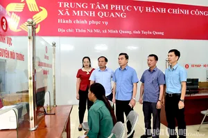 Đồng chí Phó Bí thư Tỉnh ủy Ma Thế Hồng: Phải đảm bảo vận hành ngay các xã sau hợp nhất