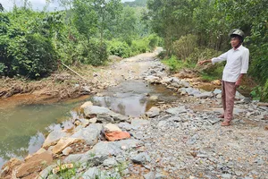 Người dân mòn mỏi chờ đường đi