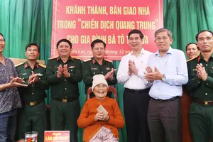 Niềm vui trong căn nhà mới của “Chiến dịch Quang Trung”