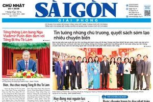 Báo Sài Gòn Giải Phóng ngày 25/1/2026