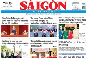 Báo Sài Gòn Giải Phóng ngày 11/2/2026