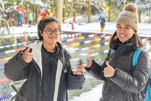 Tỏa sáng giữa trời tuyết trắng