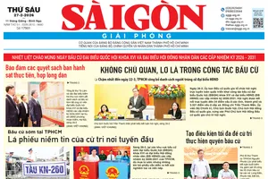 Báo Sài Gòn Giải Phóng ngày 27/2/2026