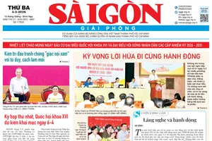 Báo Sài Gòn Giải Phóng ngày 3/3/2026