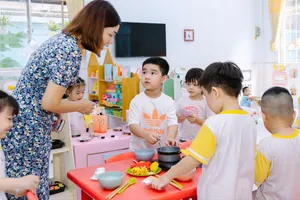 Thí điểm chương trình giáo dục mầm non mới: Trao quyền chủ động cho trường học và giáo viên