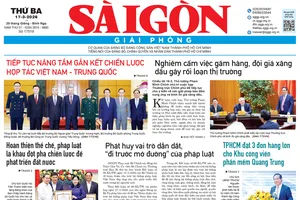 Báo Sài Gòn Giải Phóng ngày 17/03/2026